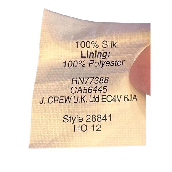 J.Crew Kristin Blue Silk Taffeta Strapless Dress | A-Line Cocktail| Women's SZ8 - Picture 8 of 9